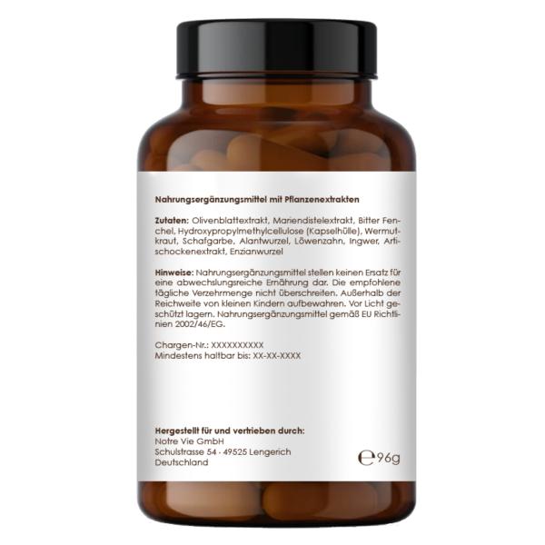 Preview: Bitter Herbs Capsules – Natural Herbal Complex with Bitter Compounds for Adults | Supports Normal Digestion & Well-Being