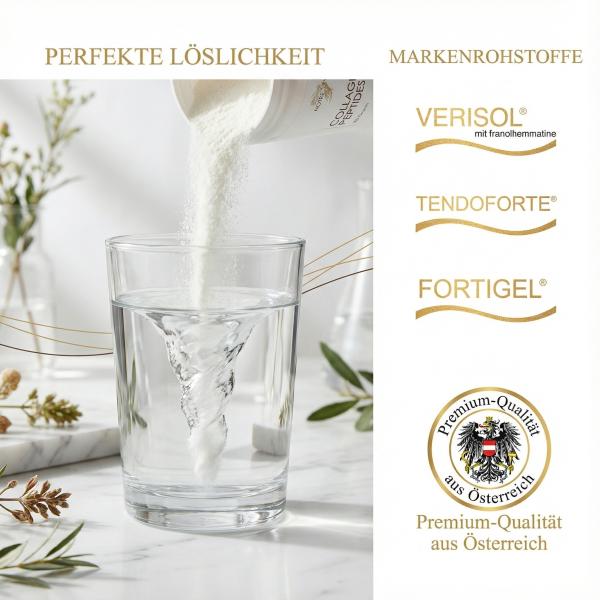 Preview: Multi-Collagen Complex – With VERISOL®, FORTIGEL® & TENDOFORTE® + Vitamin C – 300g Powder