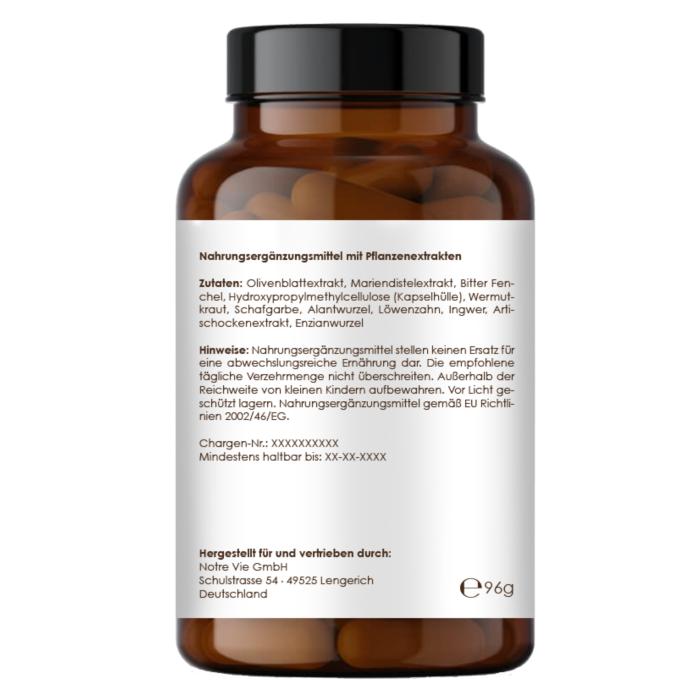 Bitter Herbs Capsules – Natural Herbal Complex with Bitter Compounds for Adults | Supports Normal Digestion & Well-Being