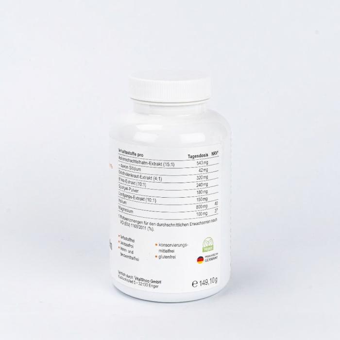 OBV NierenVital Kapseln – 150 Stück mit Kalium, Magnesium, Ackerschachtelhalm & Goldrute | Vegan